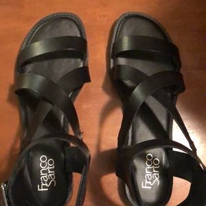 Gently worn sandals